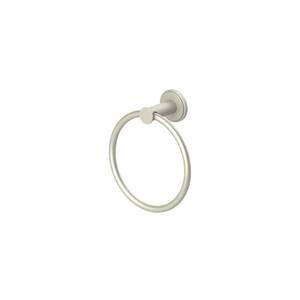 lot 30042 image: ZLINE Kitchen and Bath ZLINE El Dorado Towel Ring in Brushed Nickel (ELD-TRNG-BN)