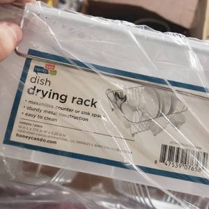 lot 30045 image: Honey Can Do Dish Drying Rack