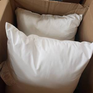 lot 30055 image: Utopia Bedding Set Of 2 White 20x20 Pillows
