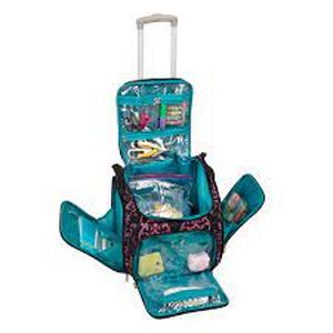lot 30012 image: Gi Craft Handy Sandy Multi Use Organizer Rolling Bag