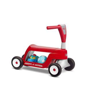 lot 5445 image: Radio Flyer Scoot 2 Scooter - Red