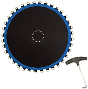 lot 5477 image: Premium Trampoline Mat with Sunguard for 14 ft. Frames with 72 V-Rings & 5.5 in. Springs