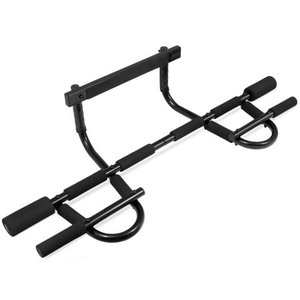 lot 5536 image: ProsourceFit Multi-Grip Chin-UpPull-Up Bar, Heavy Duty Doorway Trainer