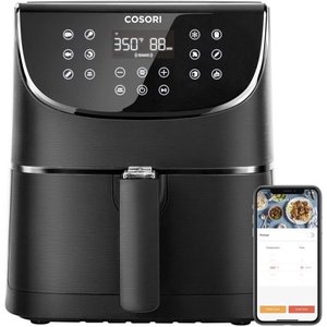 lot 5537 image: Cosori CS158-AF Smart WiFi Air Fryer 5.8QT (100 Recipes)