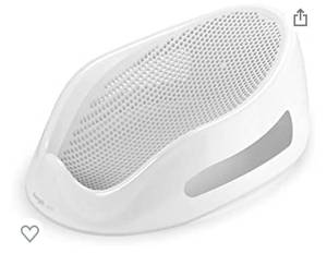 lot 5538 image: Angelcare Baby Bath Support, Grey 0 to 6 Month (Pack of 1)