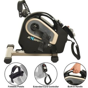 lot 5553 image: Exerpeutic 2000M Motorized Electric Legs and Arms Pedal Exerciser Mini Exercise Bike