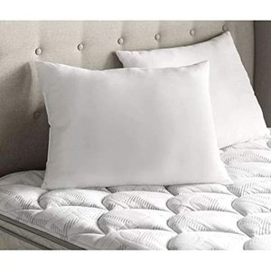 lot 5570 image: Cozy Bed Polyfill Bed Pillow, King, - Soft Set of 2