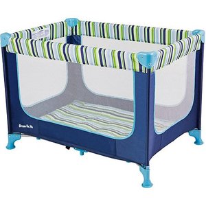 lot 5573 image: Dream On Me Zodiak Portable Play Yard, Navy