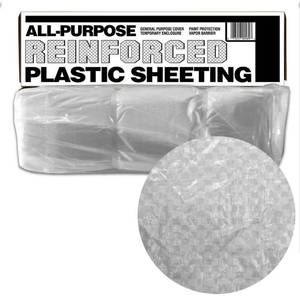 lot 16488 image: Husky RE-620C Single Wound Polyfilm, 6 mil T, 20 ft W x 100 ft L, Clear, LDPE per ROLL