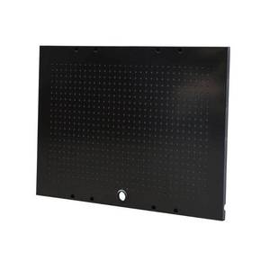 lot 16510 image: Husky 2-Pack Steel Pegboard Set in Black (36 in. W x 26 in. H) for Ready-to-Assemble Steel Garage Storage System