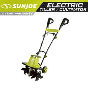 lot 16513 image: Sun Joe TJ603E Electric Garden TillerCultivator 16 12 Amp