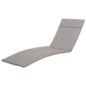 lot 21372 image: Salem Outdoor Chaise Lounge Cushion (Set of 2) by Christopher Knight Home- Retail$176.99