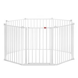 lot 21437 image: Regalo 4 In 1 Play Yard Safety Gate Model1350 DS, White