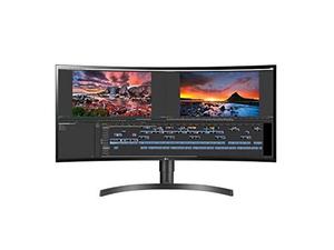 lot 21912 image: Lg 34wn80c-b 34 inch 219 Curved Ultrawide Monitor - Retail $549.00