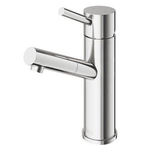 lot 21887 image: VIGO Noma Single Hole Bathroom Faucet- Retail$134.49