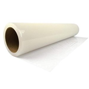 lot 21934 image: ZIP-UP Products Carpet Protection Film - 24 x 50 Floor and Surface Shield with Self Adhesive Backing & Easy Installation - CPF2450
