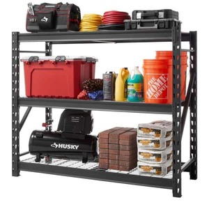 lot 16496 image: Husky 3 Level Welded Storage Rack