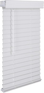 lot 16499 image: Lotus Windoware Cordless 2 Faux Wood Blind