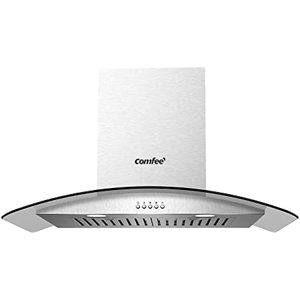 lot 16540 image: Comfee Glass Range Hood