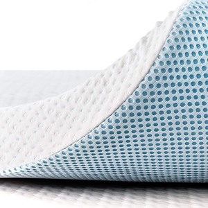 lot 16597 image: Subrtex 4 Gel Memory Foam Mattress Topper Twin