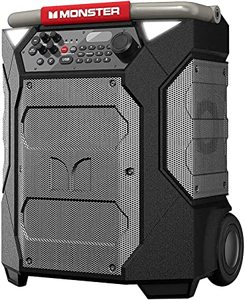 lot 21354 image: Monster Rockin Roller 270 Portable IndoorOutdoor Wireless Speaker