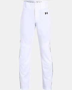 lot 21939 image: Under Armour Mens Lose Fit White With Black Lining Large Baseball Pants