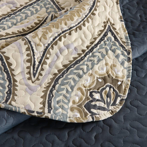 lot 16486 image: MarCielo Lightweight 3-piece Quilt Bedspread Set King