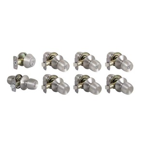lot 16622 image: Defiant Whole House Door Knob Pack