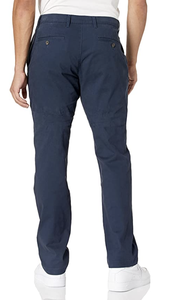 lot 21938 image: Amazon Essentials Flat Front Trousers 38x34 Dark Blue