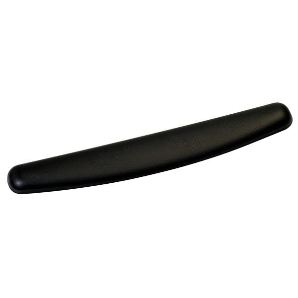lot 8680 image: 3M Antimicrobial Gel Wrist Rest, Curved - Black