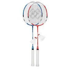lot 7891 image: Franklin Sports Replacement Racquet Set - one racquet damaged