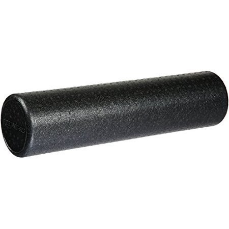 lot 7904 image: Basics High-Density Round Foam Roller, 24 Inches, Black