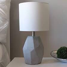 lot 8774 image: D�cor Therapy TL17213 Table lamp, Gray