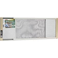 lot 7481 image: Marvin Adjustable Window Screen 10 Tall, 45W, Extends From 25 To 45W Steel Charcoal Extends From Case of 12