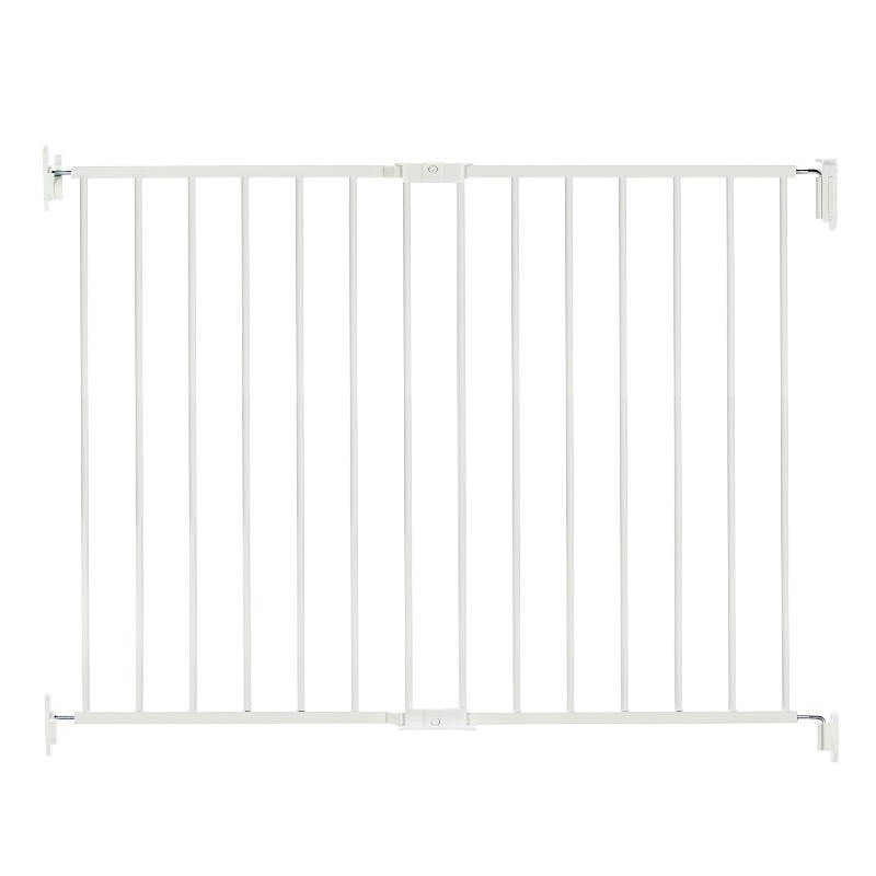 lot 6907 image: Regalo Extra Wide 2-in-1 Stairway and Hallway Safety Gate with Mounting Kit