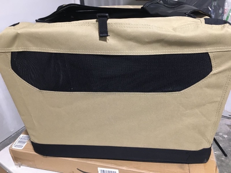 lot 6794 image: Amazonbasics Portable Folding Soft Dog Travel Crate Kennel, Small