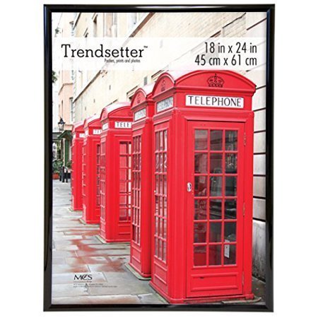 lot 6403 image: MCS Trendsetter 18x24 Inch Poster Frame, Black (65752)