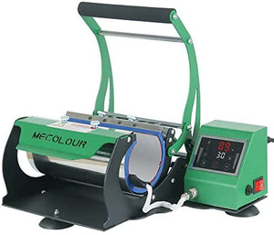 lot 41477 image: MECOLOUR 110 V Tumbler Press Machine Mug Heat Press Machine for 20 OZ Straight Sublimation Skinny Tumbler Mug Bottle Heat Transfer Print (Retails $229.00)