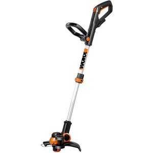 lot 41480 image: Worx 12 Cordless Grass TrimmerEdger, Wheeled Edging, Command Feed, No Battery, No Charger Included