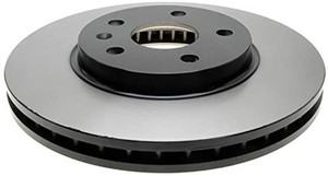 lot 41762 image: ACDelco Gold 18A2653 Black Hat Front Disc Brake Rotor