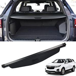 lot 41782 image: Marretoo for Chevy Chevrolet Equinox GMC Terrain Cargo Cover 2018 2019 2020 2021 2022 for Chevy Equinox Accessories Black Retractable Trunk Cover Security Shield Shade