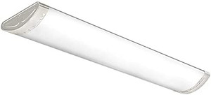 lot 41784 image: AntLux 4ft LED Ceiling Light Fixture Dimmable (No Dimmers Required) 50W, 5500 Lumens, 4FT LED Flush Mount Linear Lights, 4000K Neutral White, 48 Inch LED Kitchen Lighting Fixtures, 1 Pack - may not be exact stock photo