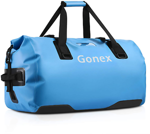 lot 41812 image: Gonex 40L 60L 80L Waterproof Duffel, Durable Travel Dry Duffle Bag for Camping K