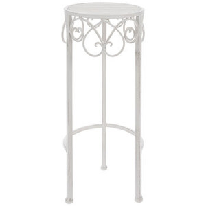 lot 41827 image: Antique White Metal Plant Stand - not correct stock photo
