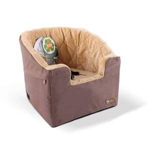 lot 41830 image: K&H Pet Products Bucket Car Booster Seat, Tan, Small
