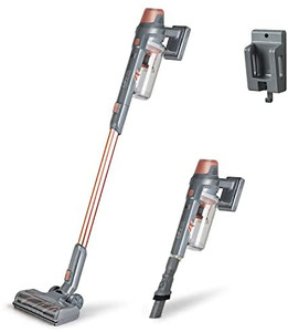 lot 41844 image: Kenmore DS4090 Brushless Cordless Stick Lightweight Cleaner 2-Speed Power Suction LED Headlight 2-in-1 Handheld Vacuum for Hardwood Floor, Carpet & Pet Hair, Rose Gold - (Retails $166)