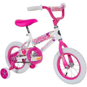 lot 42015 image: 12 Magna Girls Sweetheart Bike, White  (Factory staple new)