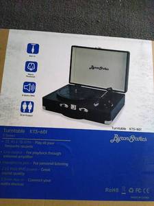 lot 42078 image: BYRON STATICS Turntable( stock pic is similar see pic below)