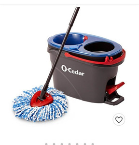 lot 42079 image: O-Cedar EasyWring Rinse Clean Spin Mop & Bucket(new)