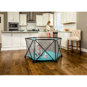 lot 43008 image: Regalo My Play� Portable Play Yard Indoor and Outdoor,